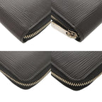 Louis Vuitton Zippy Organizer Epi Noir Black Zip Around Wallet — view 3