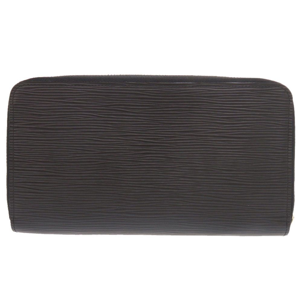 Louis Vuitton Zippy Organizer Epi Noir Black Zip Around Wallet — view 2