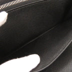 Louis Vuitton Zippy Organizer Epi Noir Black Zip Around Wallet — view 7