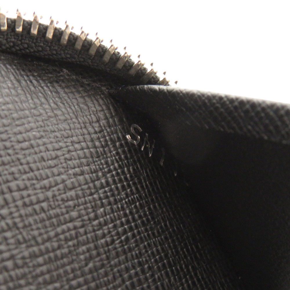 Louis Vuitton Zippy Organizer Epi Noir Black Zip Around Wallet — view 9