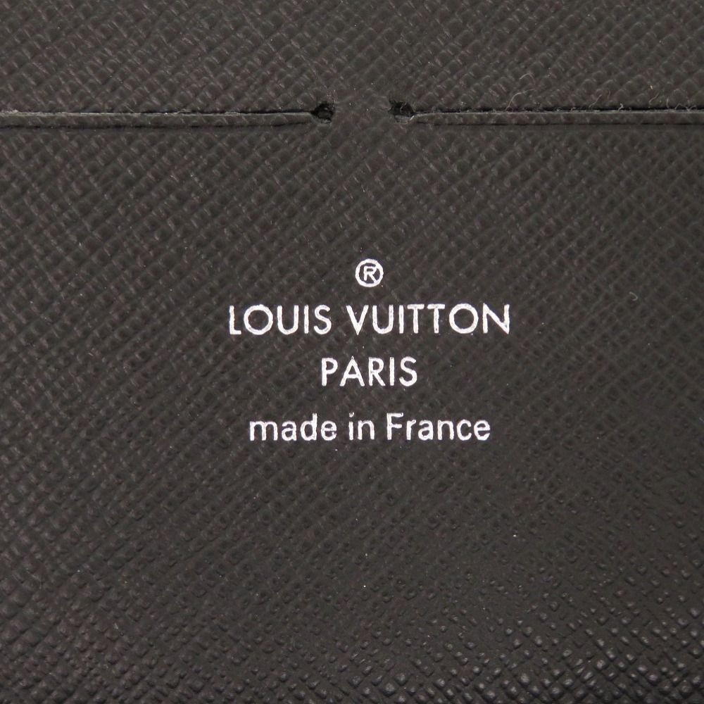 Louis Vuitton Zippy Organizer Epi Noir Black Zip Around Wallet — view 8