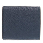 Gucci Logo Leather Blue Coin Case — view 2