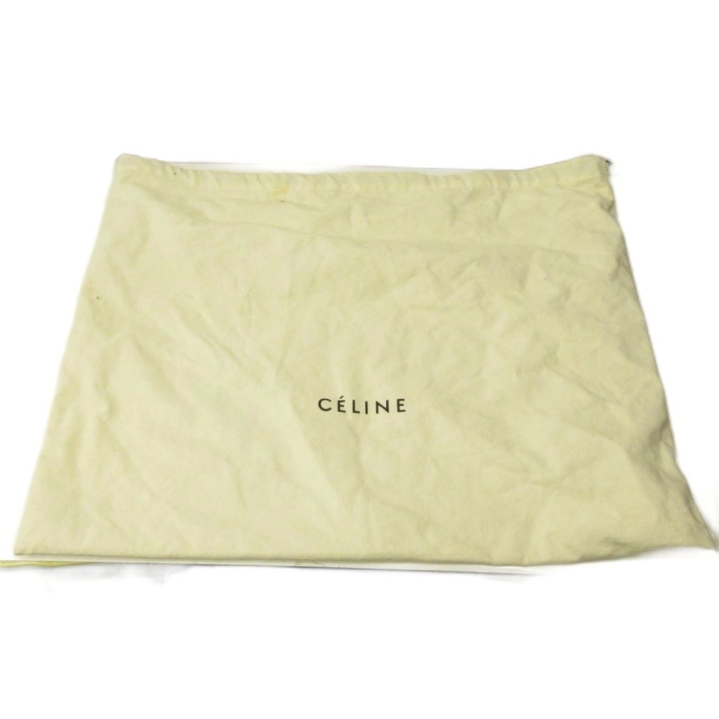 Celine Fabric Era Horizontal Cover Tote Leather Gray — view 8