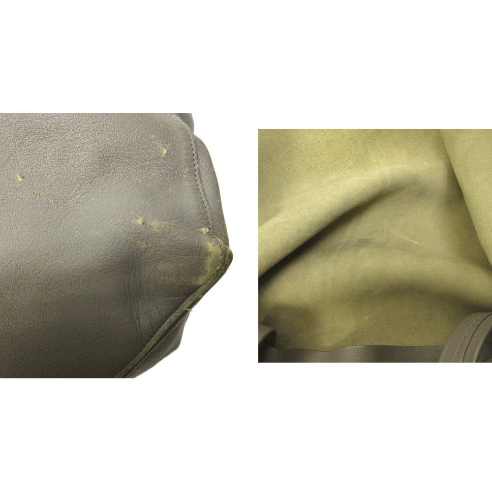 Celine Fabric Era Horizontal Cover Tote Leather Gray — view 7