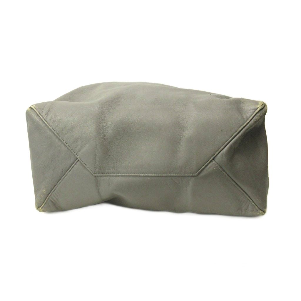 Celine Fabric Era Horizontal Cover Tote Leather Gray — view 3