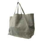 Celine Fabric Era Horizontal Cover Tote Leather Gray — view 2