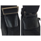 Prada Tessuto Black Silver Nylon Shoulder Bag Pochette — view 5