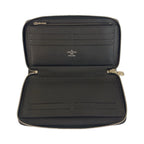 Louis Vuitton Taiga Zippy Organizer NM Noir Black Wallet — view 4