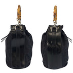 Gucci Bamboo Black Silver Nylon 001 0 2-Way Shoulder Bag — view 8