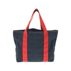 Prada Sports Canapa Navy Red Canvas Tote — view 2
