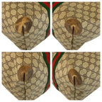 Gucci Vintage Sherry Line Beige GG Supreme Canvas Boston Bag — view 4