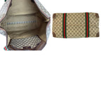 Gucci Vintage Sherry Line GG Supreme Canvas Boston Bag — view 9