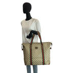 Gucci Vintage Sherry Line GG Supreme Canvas Boston Bag — view 7