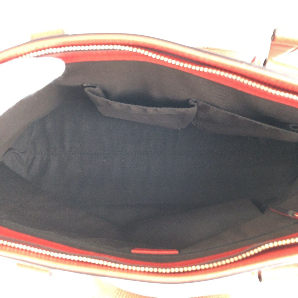Gucci Bamboo Tassel Red Gold Leather Tote Shoulder Bag 2-Way — view 7