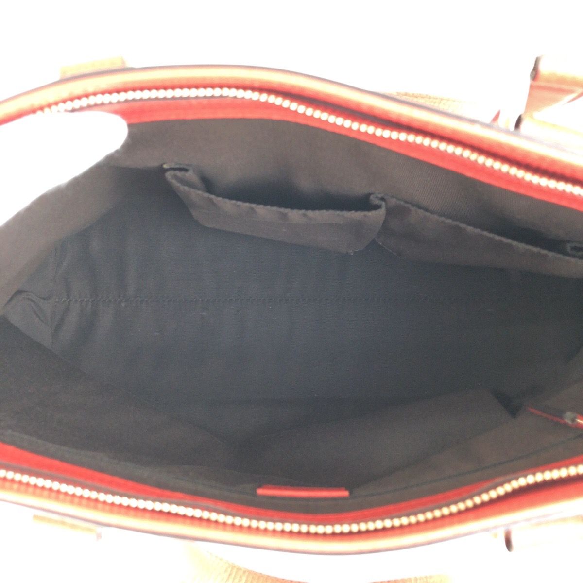 Gucci Bamboo Tassel Red Gold Leather Tote Shoulder Bag 2-Way — view 7