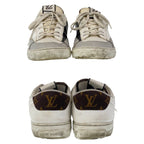 Louis Vuitton Charlie Line White Multicolor Leather Sneakers Low Cut — view 5