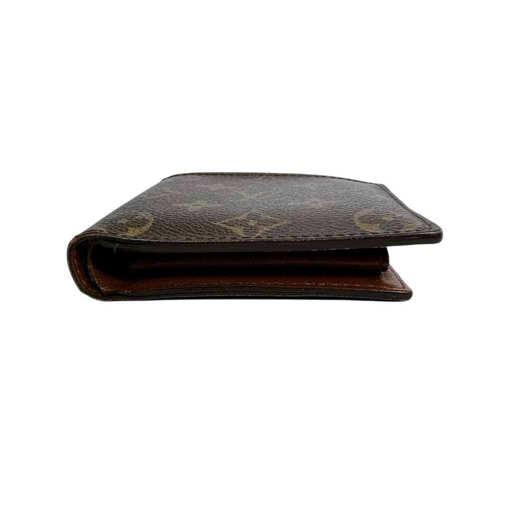 Louis Vuitton Monogram Bifold Wallet Cult Cles Monet Brown — view 4