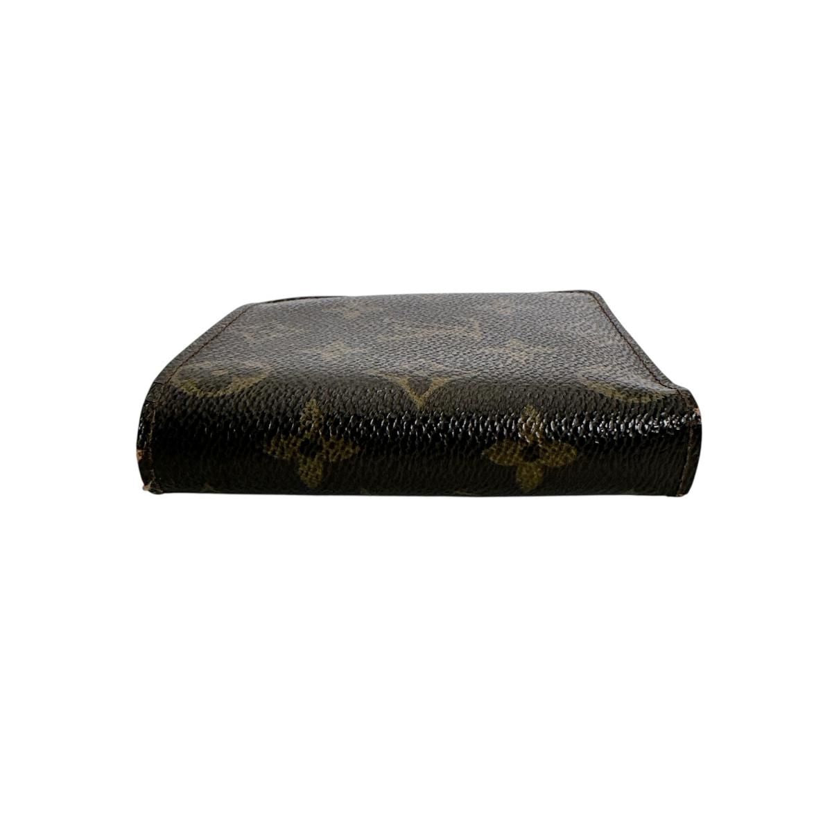 Louis Vuitton Monogram Bifold Wallet Cult Cles Monet Brown — view 3