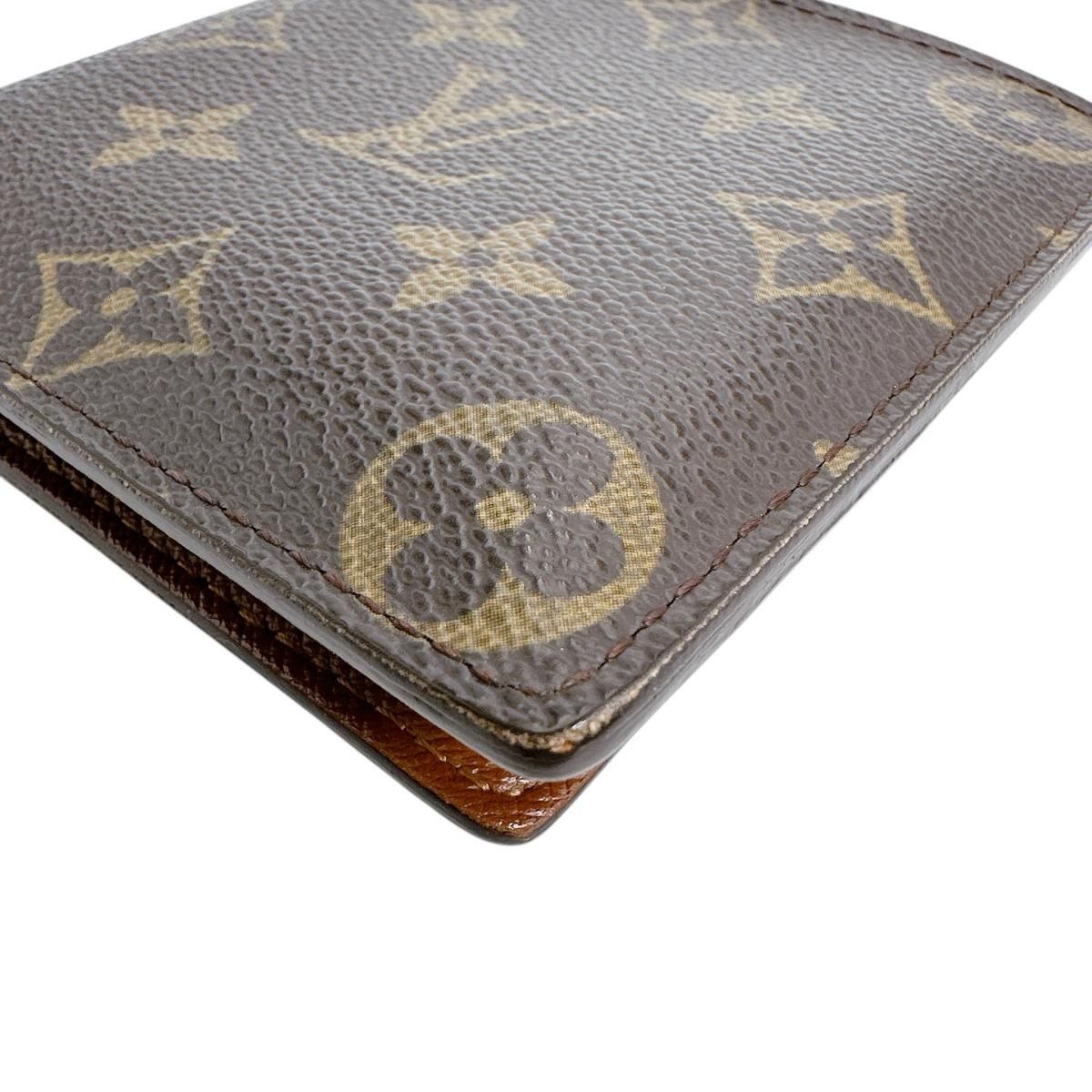 Louis Vuitton Monogram Bifold Wallet Cult Cles Monet Brown — view 7