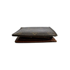 Louis Vuitton Monogram Bifold Wallet Cult Cles Monet Brown — view 5
