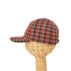 Gucci Interlocking Houndstooth Baseball Cap XL Red Hat — view 3