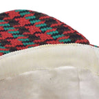 Gucci Interlocking Houndstooth Baseball Cap XL Red Hat — view 7