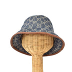 Gucci GG Canvas Denim Bucket Hat L Blue — view 2