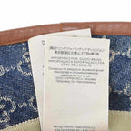 Gucci GG Canvas Denim Bucket Hat L Blue — view 7