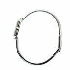Gucci L Watch Quartz Bangle Black Dial Silver — view 5