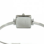 Gucci L Watch Quartz Bangle Black Dial Silver — view 4