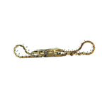 Saint Laurent Yves Watch Quartz Logo Silver Color Gold — view 4