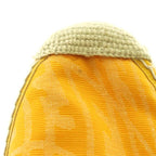 Fendi Sneakers Shoes Espadrilles FF Pattern 7 Yellow — view 8