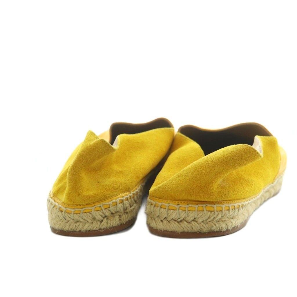 Fendi Sneakers Shoes Espadrilles FF Pattern 7 Yellow — view 5