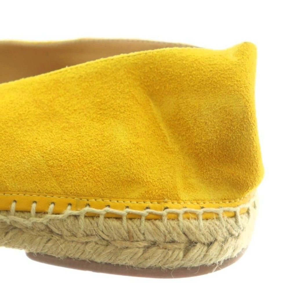 Fendi Sneakers Shoes Espadrilles FF Pattern 7 Yellow — view 9