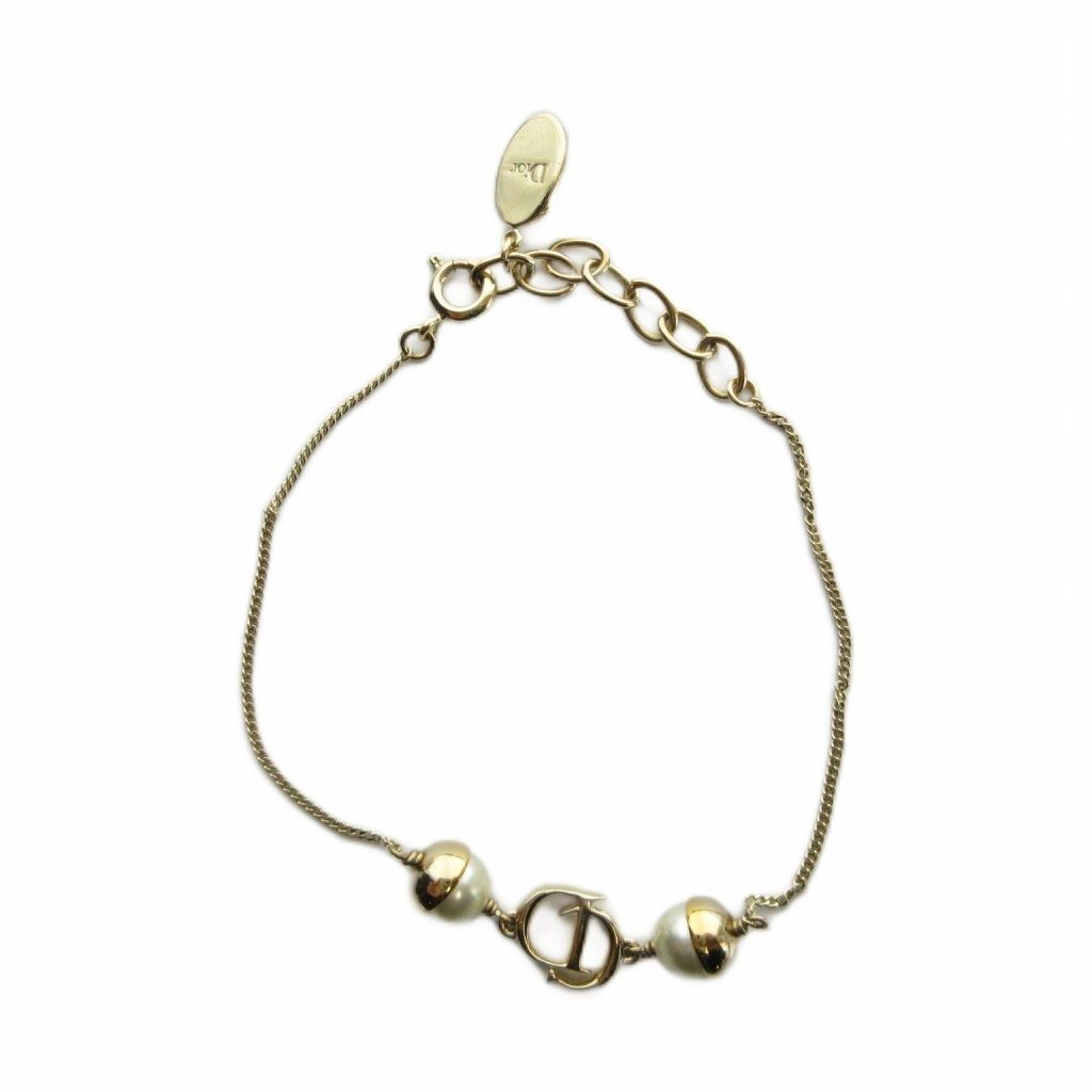 Dior Bracelet Dlogo Real Pearl Gold — view 2