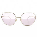 Gucci Sunglasses Full Rim Wellington GG Metal Logo Prescription Purple Gold — view 3