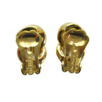 Dior Earrings Clip on Chain Gold — view 2