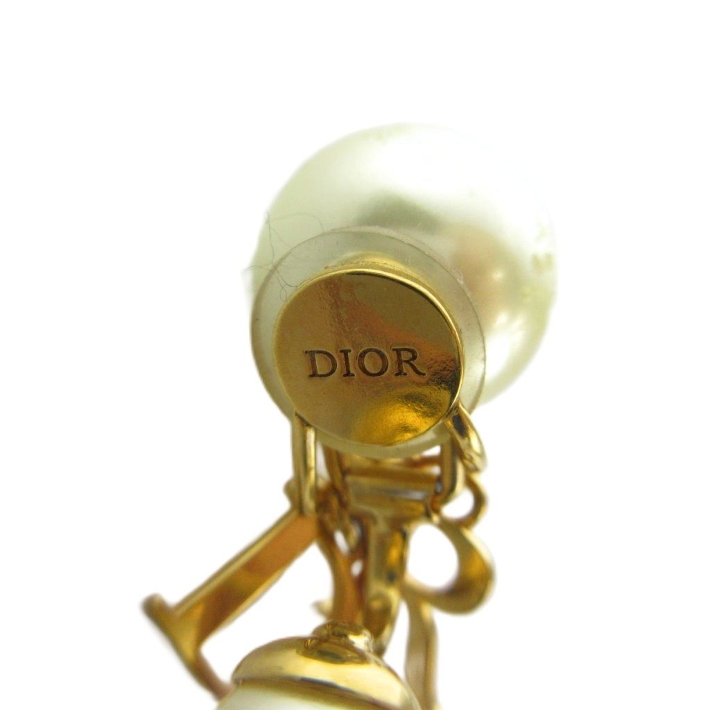 Dior Tribal Earrings for Logo Charm Gold — view 6