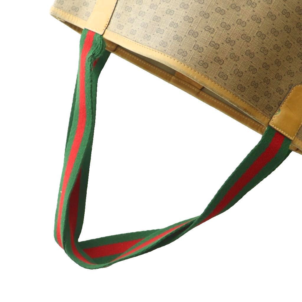 Gucci Tote Leather GG All Over Pattern Beige — view 5