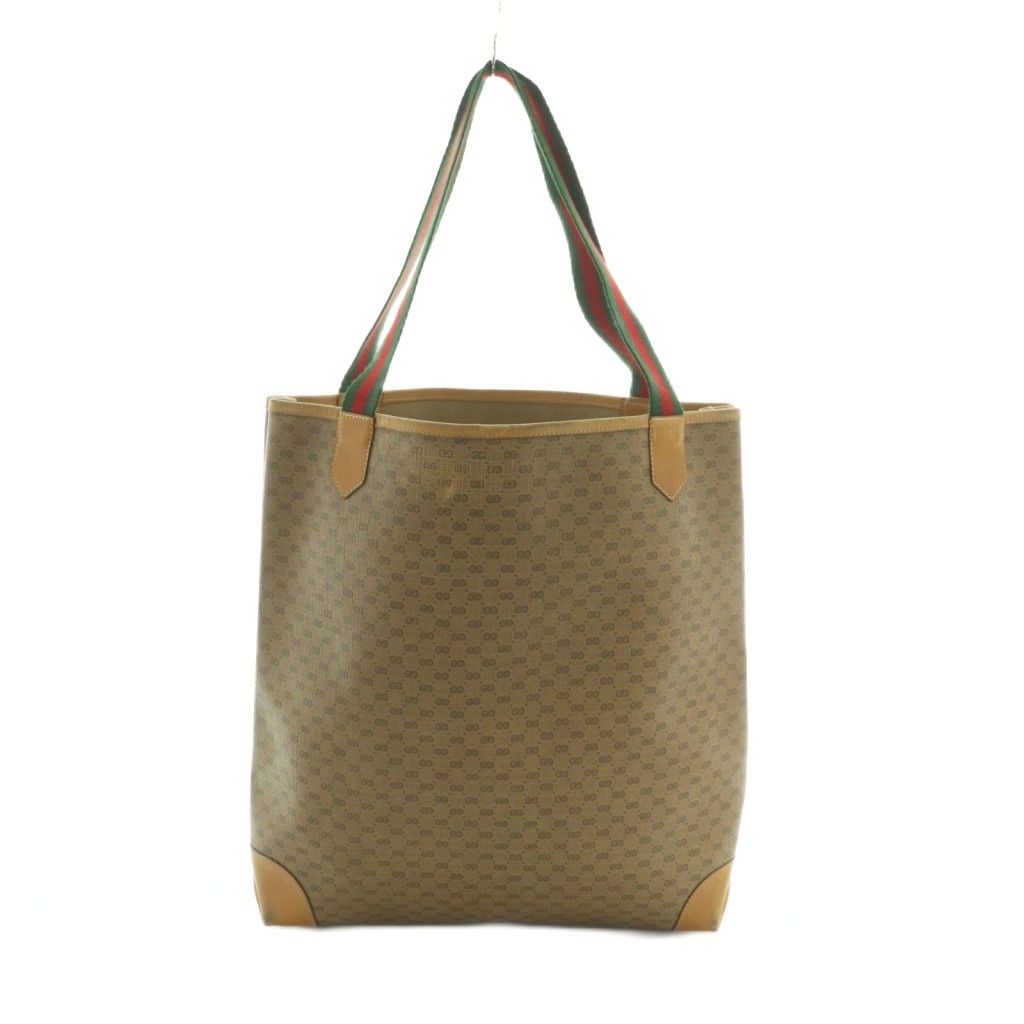 Gucci Tote Leather GG All Over Pattern Beige — view 2
