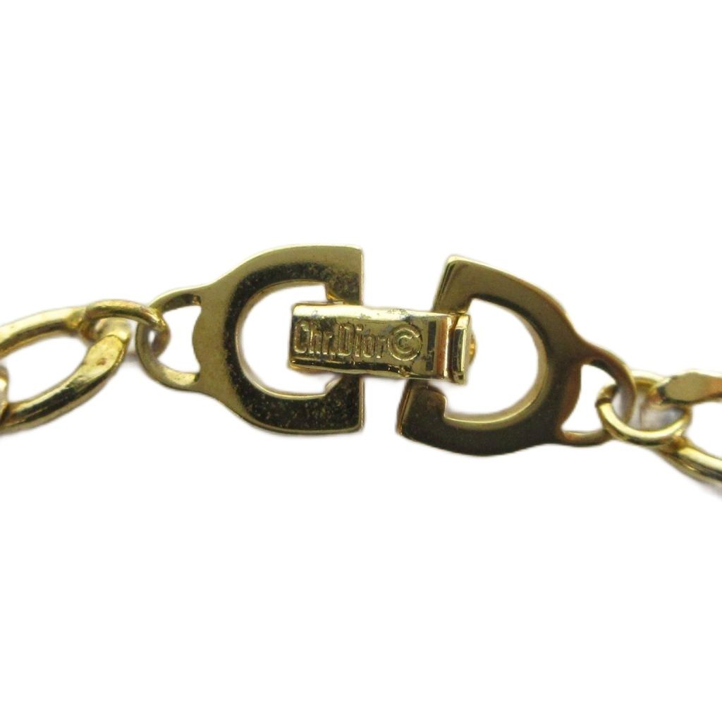 Dior Bracelet Bangle Logo Gold — view 4