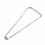 Dior Necklace Pendant Logo Silver — view 3