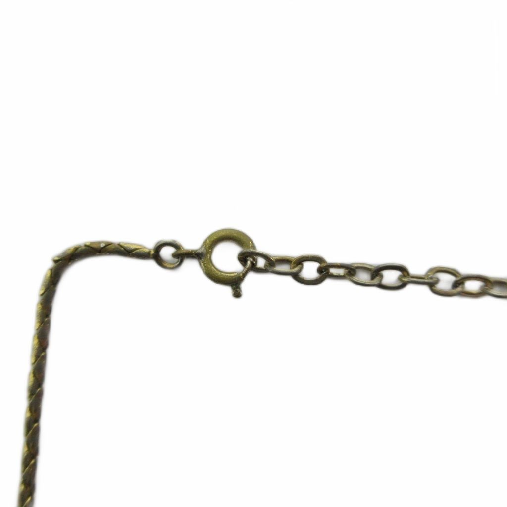 Dior Necklace Logo Rhinestone Gold — view 6