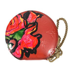 Louis Vuitton Coin Case Porte Monnaie Chapeau Monogram Vernis Orange Sunset — view 2