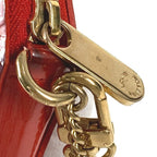 Louis Vuitton Coin Case Porte Monnaie Chapeau Monogram Vernis Orange Sunset — view 6