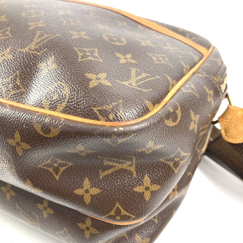 Louis Vuitton Shoulder Bag Reporter GM Monogram Canvas Brown — view 6