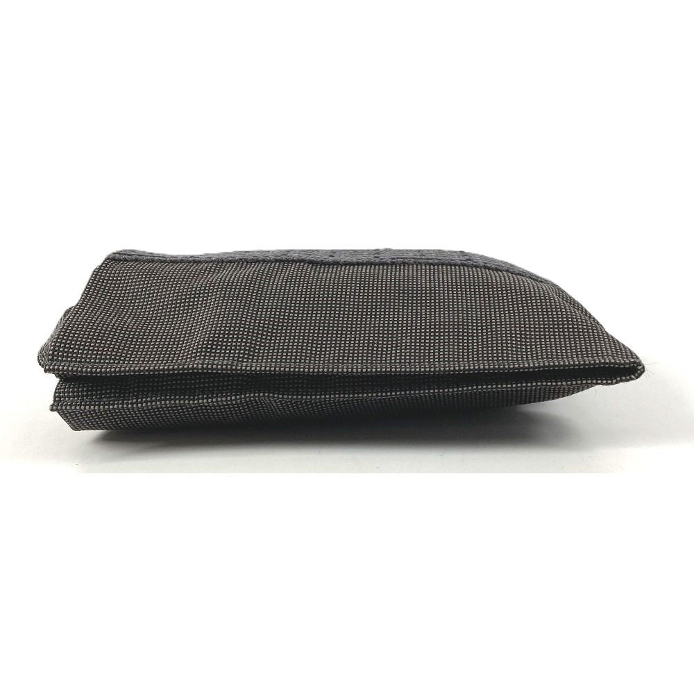 Hermes Shoulder Bag Pochette Canvas Gray — view 7