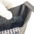 Hermes Shoulder Bag Pochette Canvas Gray — view 5