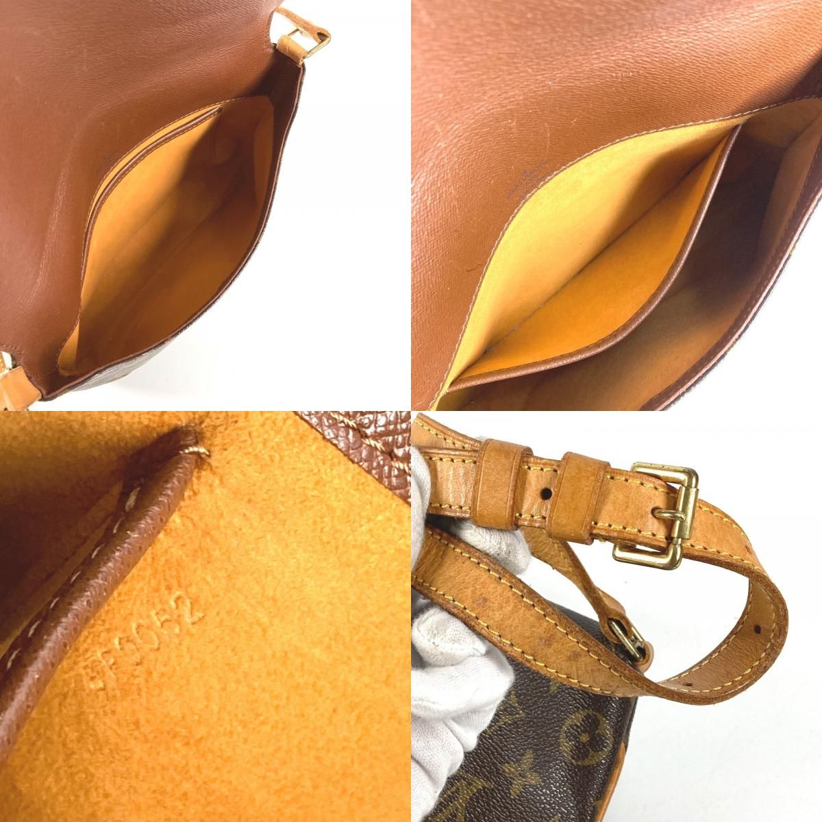 Louis Vuitton Shoulder Bag Musette Tango Monogram Canvas Brown — view 8
