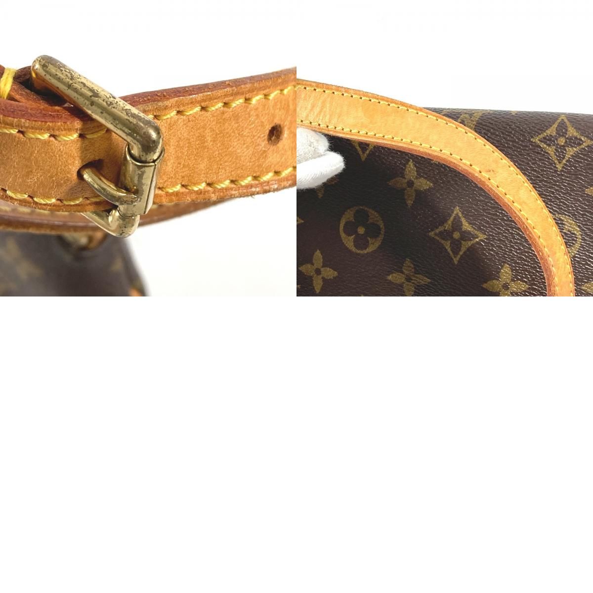 Louis Vuitton Shoulder Bag Musette Tango Monogram Canvas Brown — view 9